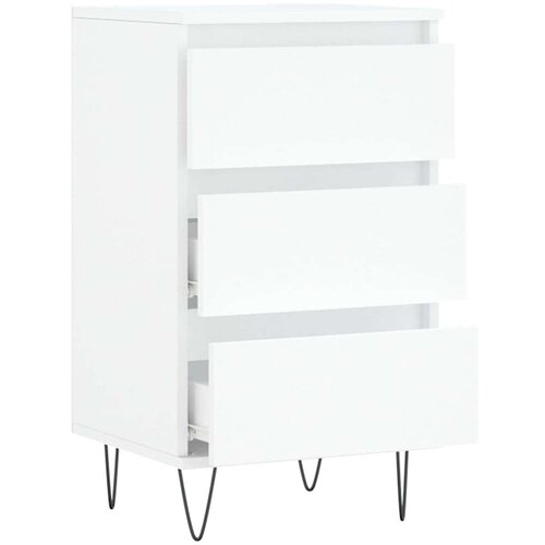 VidaXL Komoda bijela 40 x 35 x 70 cm od konstruiranog drva Slike