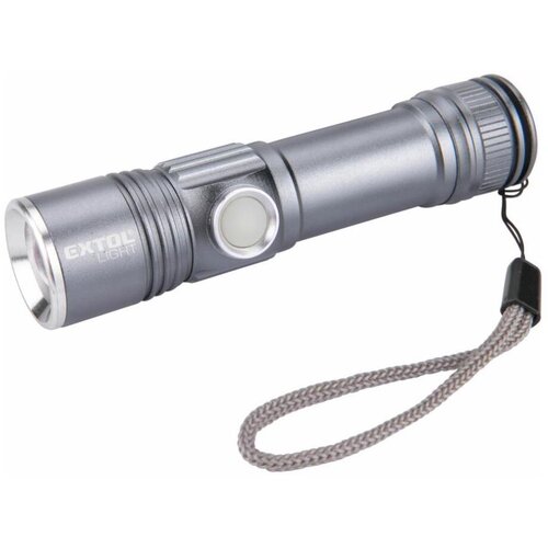 Extol led punjiva baterijska lampa LED/2000 mAh/3,7V mat hrom Cene
