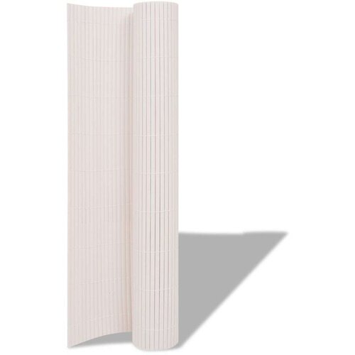vidaXL Dvostrana Vrtna Ograda 90x300 cm Bijela Cijene