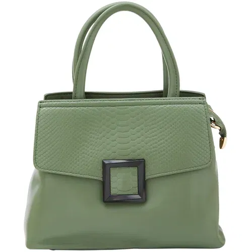 Usha Ročna torbica svetlo zelena