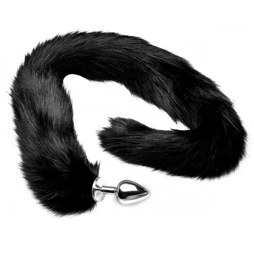 Tailz Analni čep Midnight Mink Tail, extra dugačak