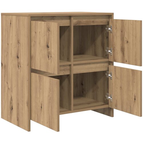  Kreveta Umjetnički hrast 70 x 41 x 75 cm Konstruirano drvo Slike