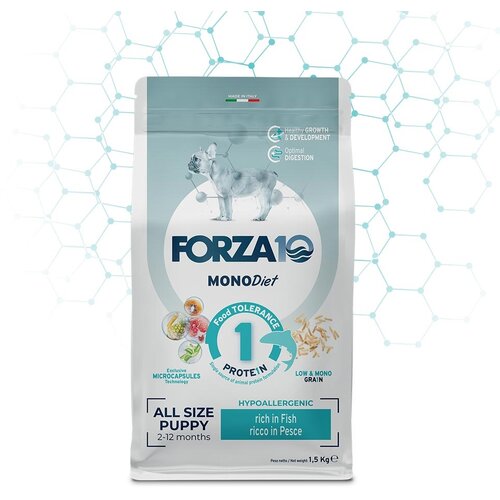 Forza 10 FORZA10 MonoDiet All Size Puppy Fish 1.5kg Cene