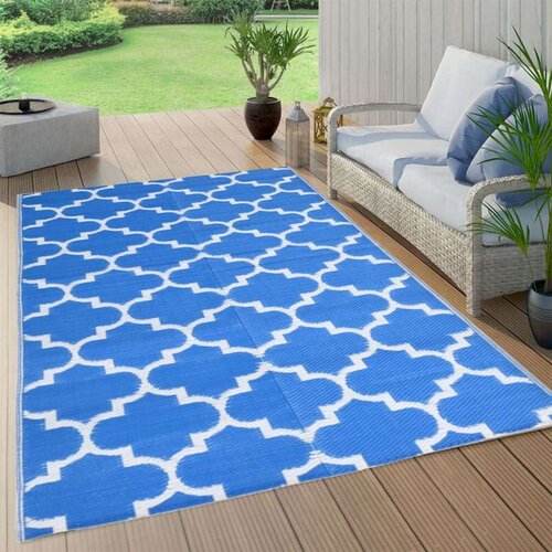 Vanjski tepih ARAKIL plavi 120x180 cm PP Cijene