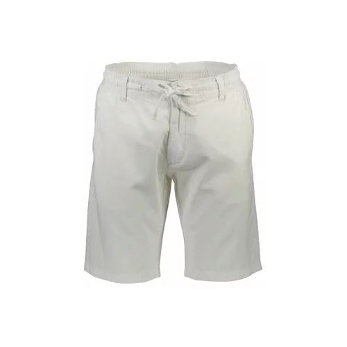 Lindbergh Kratke hlače iz tkanine 30-508003 Bela Relaxed Fit