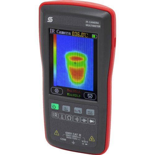 Sma Digitalni mjerni instrument i termalna kamera IRCAM, 2.8" TFT LCD, Crni Cijene