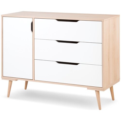 Klups previjalna komoda Sofie white/beech Slike