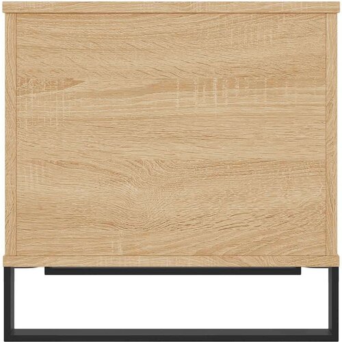 VidaXL Stolić za kavu boja hrasta 60 x 44 5 x 45 cm konstruirano drvo Slike
