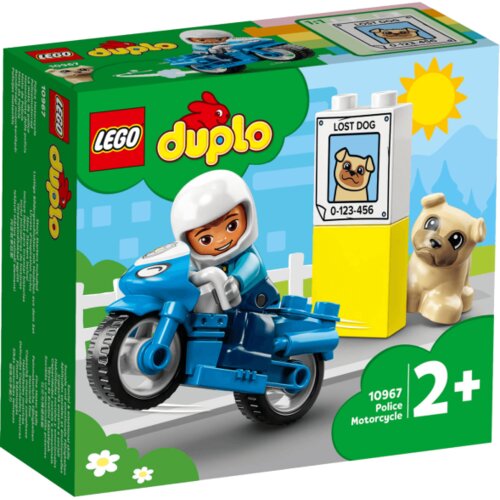 Lego Policijski motocikl, Duplo Slike