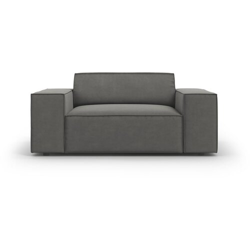 Micadoni Home Siv žameten fotelj Jodie &amp;ndash; Slike