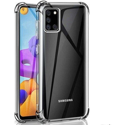 Nillkin Silikonski ovitek ANTISHOCK za Samsung Galaxy A31 A315 - prozoren Slike