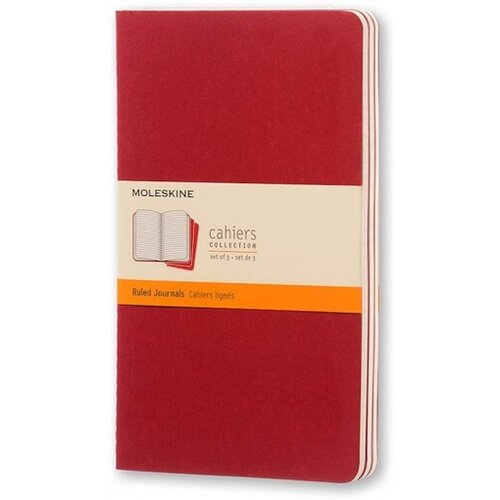 Moleskin E cahier journals, lg, črtni, mehke platnice M-931014 Slike
