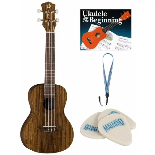 Luna UKE-ACC SET Koncertni ukulele Natural