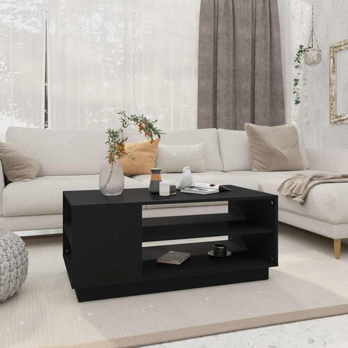  Stolić za kavu crni 102 x 55 x 43 cm od iverice Cijene