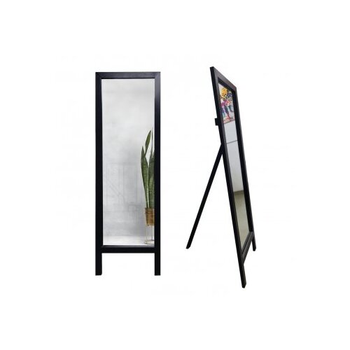 Hanah home Podno ogledalo Cheval, 45x145cm, Crno Slike