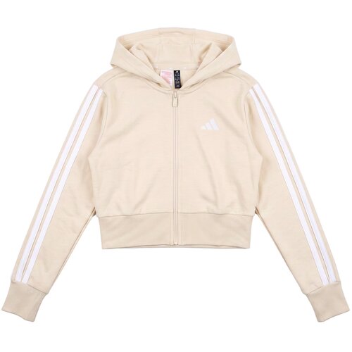 Adidas &amp;Scaron;portne jope in jakne Essentials Full-Zip Hoodie Kids Bež Slike
