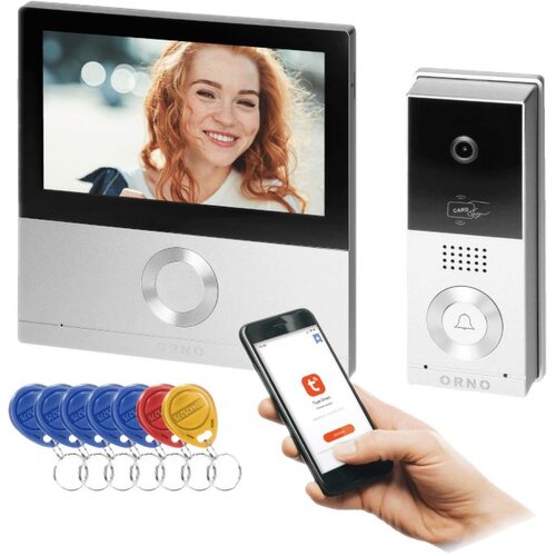Orno Video interfon 7", set, Full HD, WiFI, IP65, Talos - OR-VID-MS-1078 Cijene