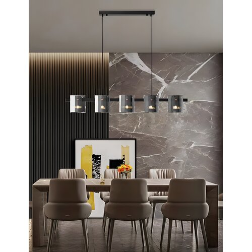 Toolight Stropni luster / zidni APP1706-5CP GREY G9 Slike