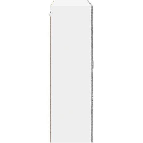 Ormar za Zid Lucca Siva sonoma 80 x 31 x 100 cm Slike