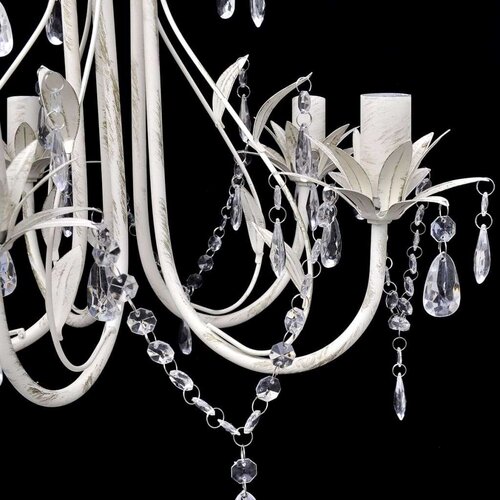  Elegantan luster s kristalima i 5 žarulje Slike
