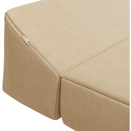 SOFA na razvlačenje Zelena Siva 120 x 60 x 49 cm Tkanina Slike