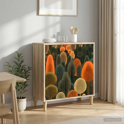  Kreveta ZAANDAM Sonoma 69 x 33 x 75 cm Konstruirano drvo Cijene