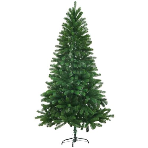  Umjetno božićno drvce s realističnim iglicama 150 cm zeleno Cijene