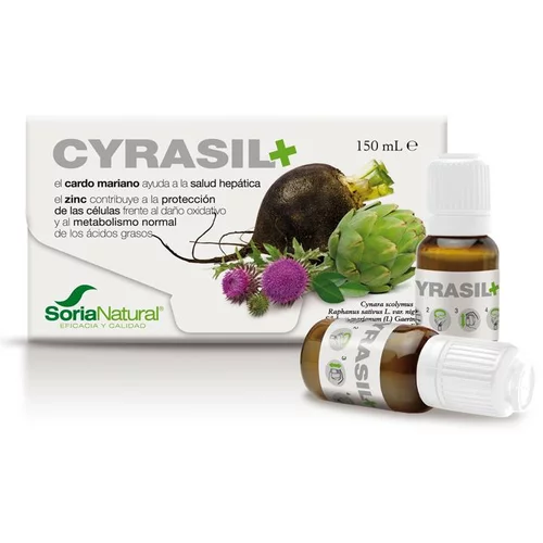  Soria Natural Cyrasil Plus, koncentrat s pegastim badljem v stekleničkah