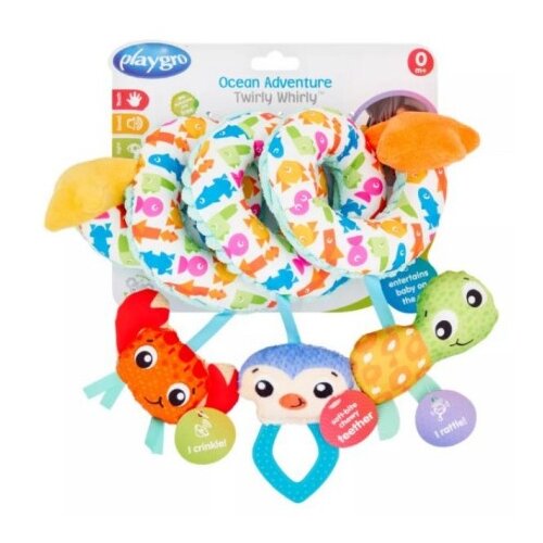 Playgro spirala Twirly Whirly Ocean Cene
