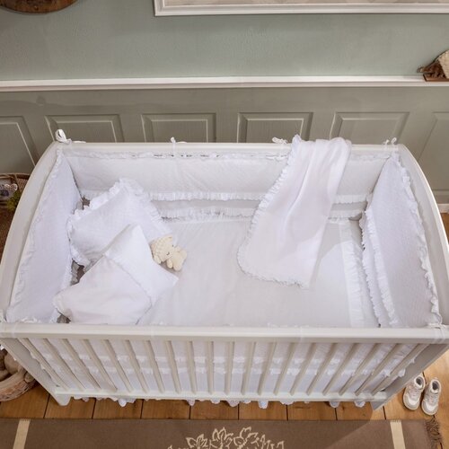 Baby cotton WHITE SWINGING BEBI KREVETAC (70x130 cm) Slike