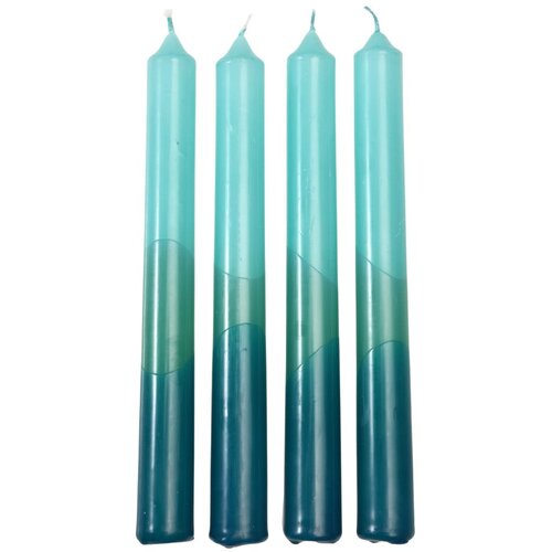 Rex London Svijeće u setu od 4 kom.vrijeme gorenja 6 h Dip Dye - Slike