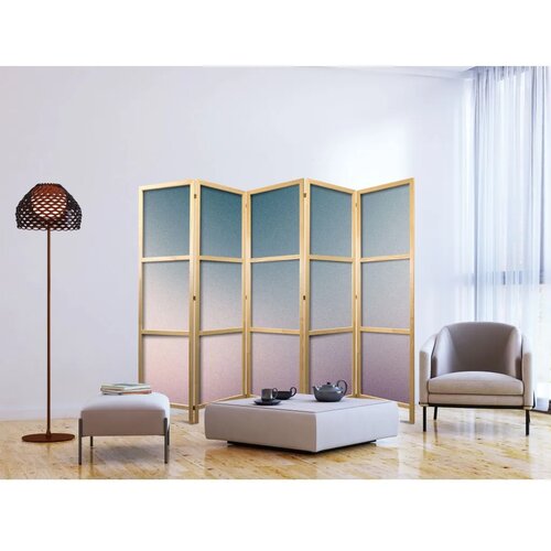  Japanski paravan - Nostalgic Gradient - Gradient Composition in Muted Colors. 225x172 Slike