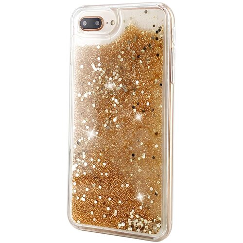IZMAEL.eu Futrola s tekućim &scaron;ljokicama za Apple iPhone 6/iPhone 6s/iPhone 7/iPhone 8 - Zlatna Cijene