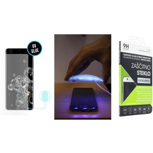 Chameleon Samsung Galaxy S20 Ultra, zaščitno steklo Excellence, z UV lepilom (0,20) Cene