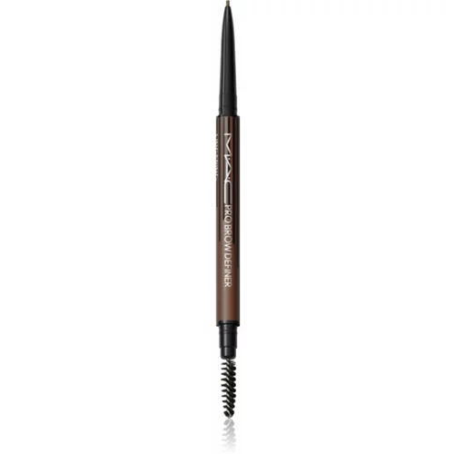 MAC Cosmetics Pro Brow Definer vodoodporen svinčnik za obrvi odtenek Lingering 0,3 g