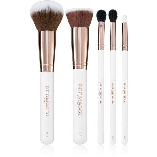 Dermacol Accessories Master Brush by PetraLovelyHair set čopičev Rose Gold Cene