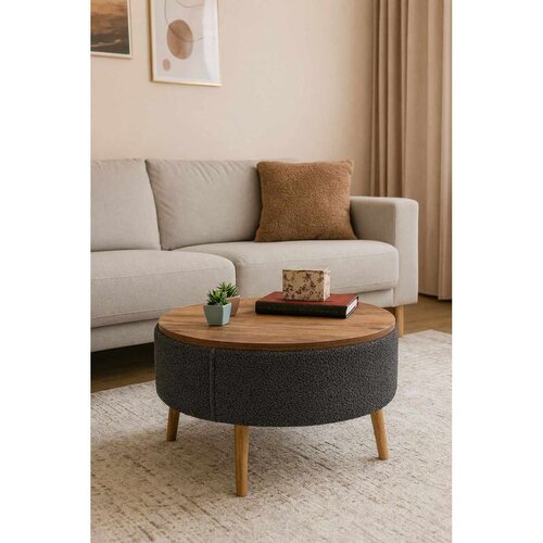 Hanah home klub sto Iris, antracit Slike