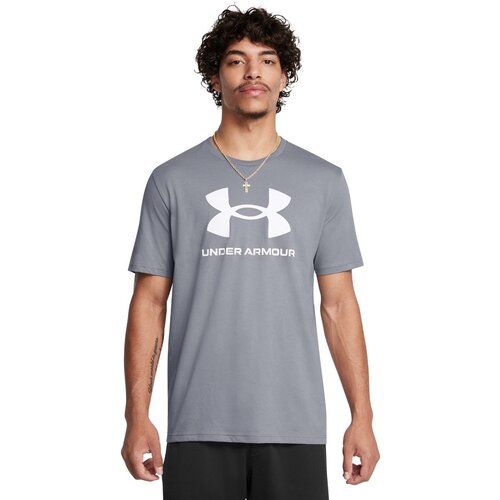 Under Armour Sportstyle Logo Update SS T-shirt Grey Slike