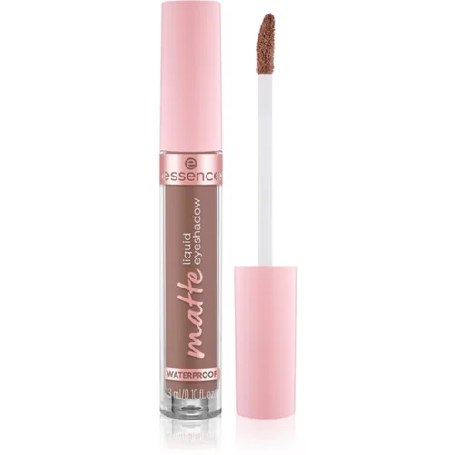 Essence Matte tekuće sjenilo za oči nijansa 02 Cocoa Crush 3 ml