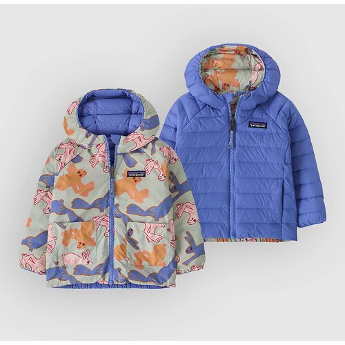 Patagonia Reversible Down Kids Jacket flurry green Cene