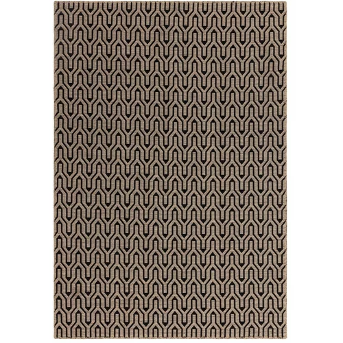 Asiatic Carpets Črna/bež preproga 160x230 cm Global –