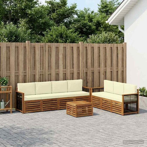 Setovi sofa 8 kom. Čvrsto drvo akacije Cene