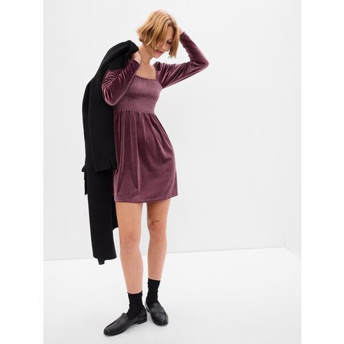 GAP Velvet Mini Dress - Women Cene