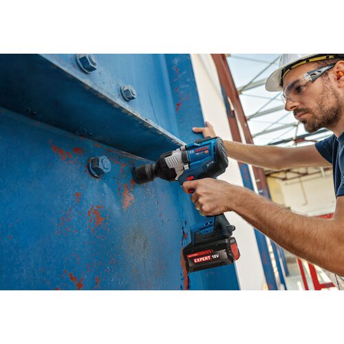 Bosch Professional akumulatorski udarni stezač GDS 18V-1400, 1/2&amp;quot;, 1400 Nm, set s 2 baterije 8,0 Ah i punjačem u L-BOXX-u Slike