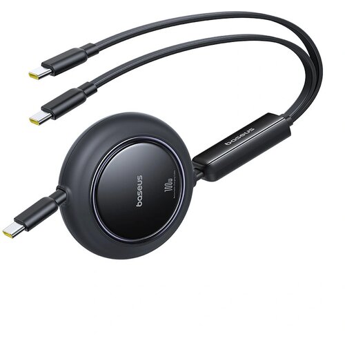 Baseus 3-V-1 TULJNI KABEL USB-C NA 2XUSB-C 100W 1,2 M ZA HITRO POLNJENJE, (5000259867) Cene