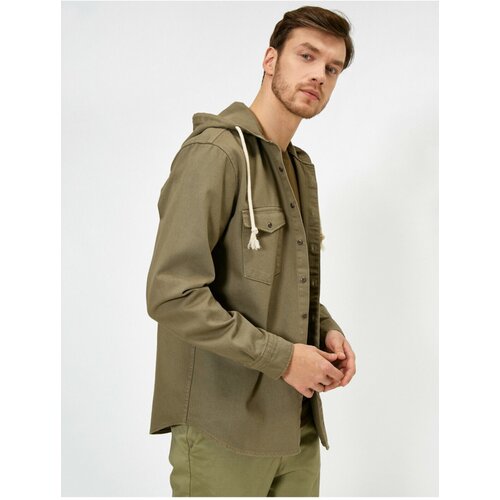 Koton Shirt - Green - Regular fit Slike