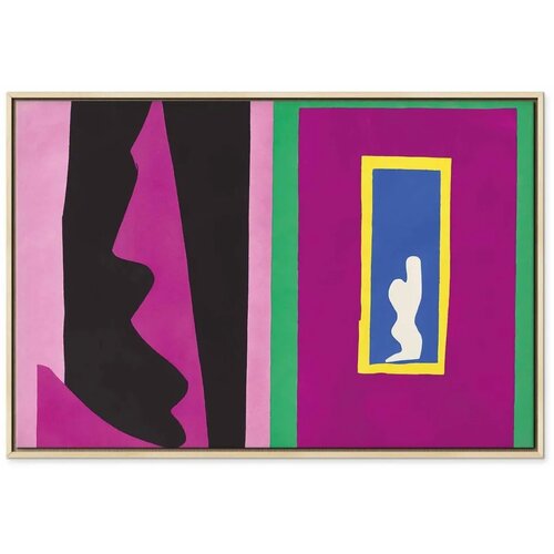  Slika - Henri Matisse &amp;ndash; Destiny (from Jazz) 120x80 U prirodnom drvenom okviru Slike