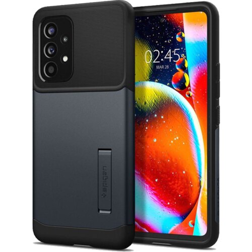  Spigen Slim Armor Samsung Galaxy A53 5G Metal Slate Cene