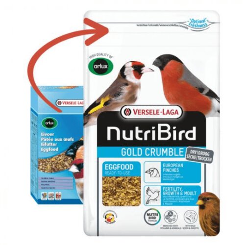 Versele-laga NutriBird Gold Crumble European Finches - 4 kg Cene