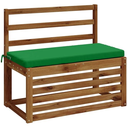  Jastučići za klupe - 2 dijela SOEST 2 kom. 100% poliester - Zelena 60 x 40 x 5 cm Poliester Slike